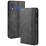 Mobigear Sensation Housse Samsung Galaxy M20 Etui Porte-Monnaie - Noir