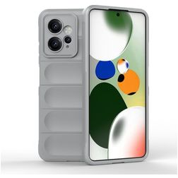 Mobigear Bumpy Xiaomi Redmi Note 12 TPU souple Coque arrière - Gris