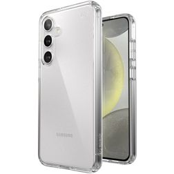 Speck Presidio Perfect Clear Transparent Samsung Galaxy S24 Plus Plastique rigide Coque arrière Antichoc - Transparent