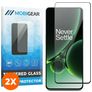Mobigear Premium OnePlus Nord 3 Verre trempé Protection d'écran - Compatible Coque - Noir (Lot de 2)