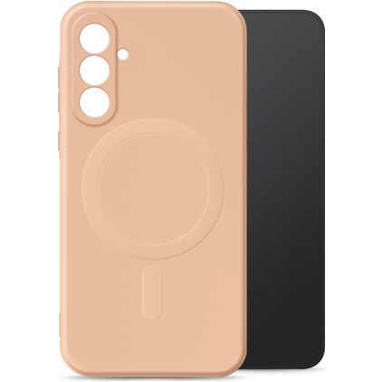 My Style Protective Flex Coque Samsung Galaxy A57 MagSafe Coque arrière en TPU Souple - Soft Pink
