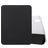 Mobigear Tri-Fold Gel Coque iPad 11 (2025) Etui en TPU,Similicuir + Porte-crayon - Noir