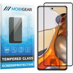 Mobigear Premium Xiaomi 11T Pro Verre trempé Protection d'écran - Compatible coque - Noir