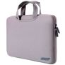 Mobigear Neon Sacoche Ordinateur portable en Neoprène 15 - 16 Pouces Sacoche ordinateur + Poignée - Gris