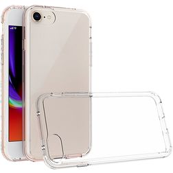 Mobigear Crystal Transparent iPhone 8 Plastique rigide Coque arrière - Transparent