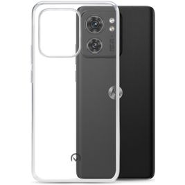 Mobilize Gelly Coque Transparente Motorola Edge 40 Coque arrière en TPU Souple - Transparent