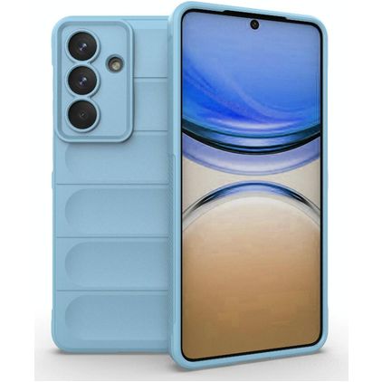 Mobigear Bumpy Samsung Galaxy S26 Plus TPU souple Coque arrière - Bleu