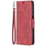 Mobigear Excellent Housse Samsung Galaxy A12 Etui Porte-Monnaie - Rouge