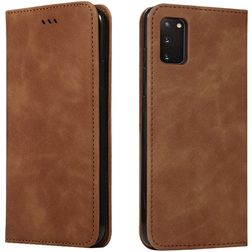 Mobigear Retro Slim Housse Samsung Galaxy S20 Etui Porte-Monnaie - Marron