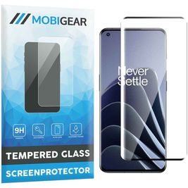 Mobigear Premium OnePlus 10 Pro Verre trempé Protection d'écran - Compatible Coque - Noir