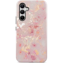 Burga Tough Coque Samsung Galaxy A55 Coque arrière Rigide Anti-Chocs - Golden Coral