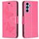 Mobigear Butterfly Housse Samsung Galaxy A54 Etui Porte-Monnaie - Magenta