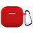 Mobigear Colors Coque Apple AirPods 4 Coque en Silicone Souple - Rouge