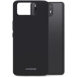 Mobilize Rubber Gelly Coque ASUS Zenfone 12 Ultra Coque arrière en TPU Souple - Noir