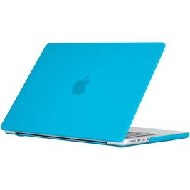 Mobigear Matte MacBook Pro 14 Pouces (2021-2025) Coque - Bleu - Model A2442 / A2779 / A2918 / A2992 / A3401 / A3112 / A3434