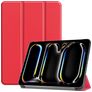 Mobigear Tri-Fold Coque iPad Pro 11 Pouces (2025) Etui - Rouge