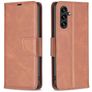 Mobigear Excellent Housse Samsung Galaxy S25 FE Etui Porte-Monnaie - Marron