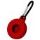 Mobigear Circle Key Coque Apple AirTag Porte-clés en en TPU Souple - Rouge