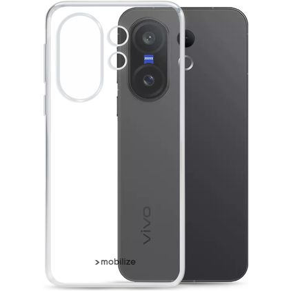 Mobilize Gelly Case Coque Transparente Vivo X300 FE Coque arrière en TPU Souple - Transparent