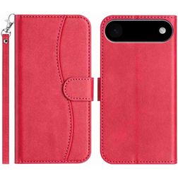 Mobigear S Line Housse iPhone Air Etui Porte-Monnaie - Rouge