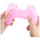 Mobigear Classic Coque Playstation 4 controller Thin Coque en Silicone Souple - Rose