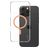 CARE by PanzerGlass Flagship Coque iPhone 16 Pro Max MagSafe Coque arrière Rigide - Peachy