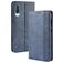 Mobigear Sensation Housse Samsung Galaxy A70 Etui Porte-Monnaie - Bleu