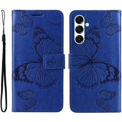 Mobigear Butterfly Housse Samsung Galaxy A26 Etui Porte-Monnaie - Bleu