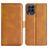 Mobigear Slim Magnet Housse Samsung Galaxy M53 Etui Porte-Monnaie - Cognac