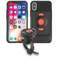 Tigra FitClic Neo Bike Kit Support Vélo Guidon Coque iPhone XS - Noir