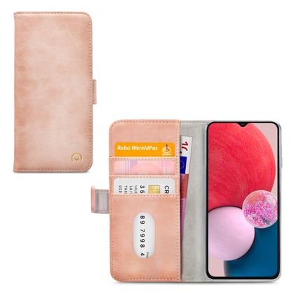 Mobilize Elite Gelly Samsung Galaxy A13 4G Étui Portefeuille - Soft Pink