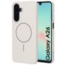 Mobiparts Slim Line Coque Samsung Galaxy A26 MagSafe Coque arrière Rigide - Off White