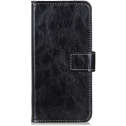 Mobigear Basic Housse LG K50s Etui Porte-Monnaie - Noir