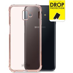My Style Protective Flex Coque Samsung Galaxy J6 Plus Coque arrière en TPU Souple Anti-Chocs - Soft Pink