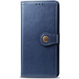 Mobigear Snap Button Housse OPPO A5 (2020) Etui Porte-Monnaie - Bleu