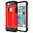 Mobigear Outdoor Coque iPhone SE (2016) Coque arrière Rigide Anti-Chocs - Rouge