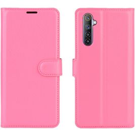 Mobigear Classic Housse Realme 6 Etui Porte-Monnaie - Magenta