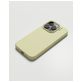 Nudient Base Coque iPhone 15 Pro Coque arrière en Silicone - Pale Yellow