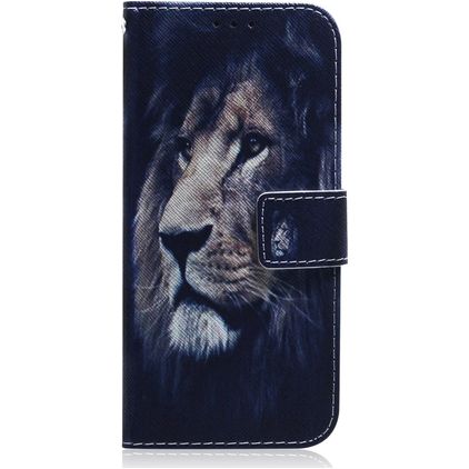 Mobigear Design Housse Samsung Galaxy S10 Lite Etui Porte-Monnaie - Lion