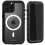 Mobilize Waterproof Coque iPhone 16 Pro Max MagSafe Coque arrière Imperméable Rigide - Noir