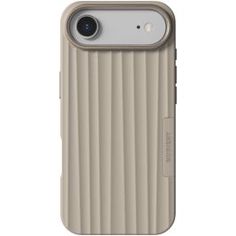 Nudient Bold Coque iPhone Air MagSafe Coque arrière Rigide - Linen Beige