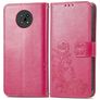 Mobigear Clover Housse Nokia G50 Etui Porte-Monnaie - Rose