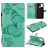 Mobigear Butterfly OPPO A53s Étui Portefeuille - Turquoise