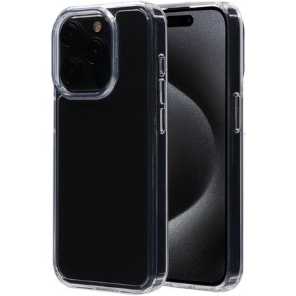 Mobiparts Classic Coque Transparente iPhone 15 Pro Coque arrière Rigide - Transparent