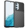 Mobigear Groove Coque Samsung Galaxy A54 Coque arrière en TPU Souple - Noir