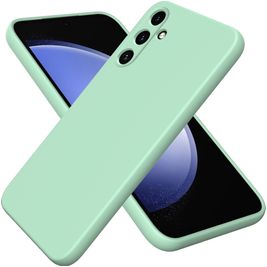 Mobigear Colors Coque Samsung Galaxy A35 Coque arrière en Silicone - Vert