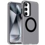 Mobigear Shockproof Coque Samsung Galaxy S24 FE MagSafe Coque arrière Rigide - Noir