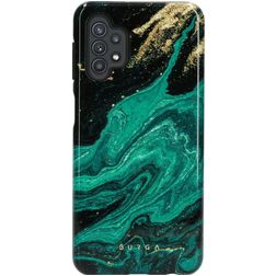 Burga Tough Coque Samsung Galaxy A32 5G Coque arrière Rigide Anti-Chocs - Emerald Pool