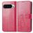 Mobigear Clover Housse Google Pixel 9 Pro XL Etui Porte-Monnaie - Rouge