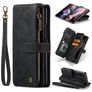 Caseme C30 Housse Samsung Galaxy Z Fold 4 Etui Porte-Monnaie - Noir